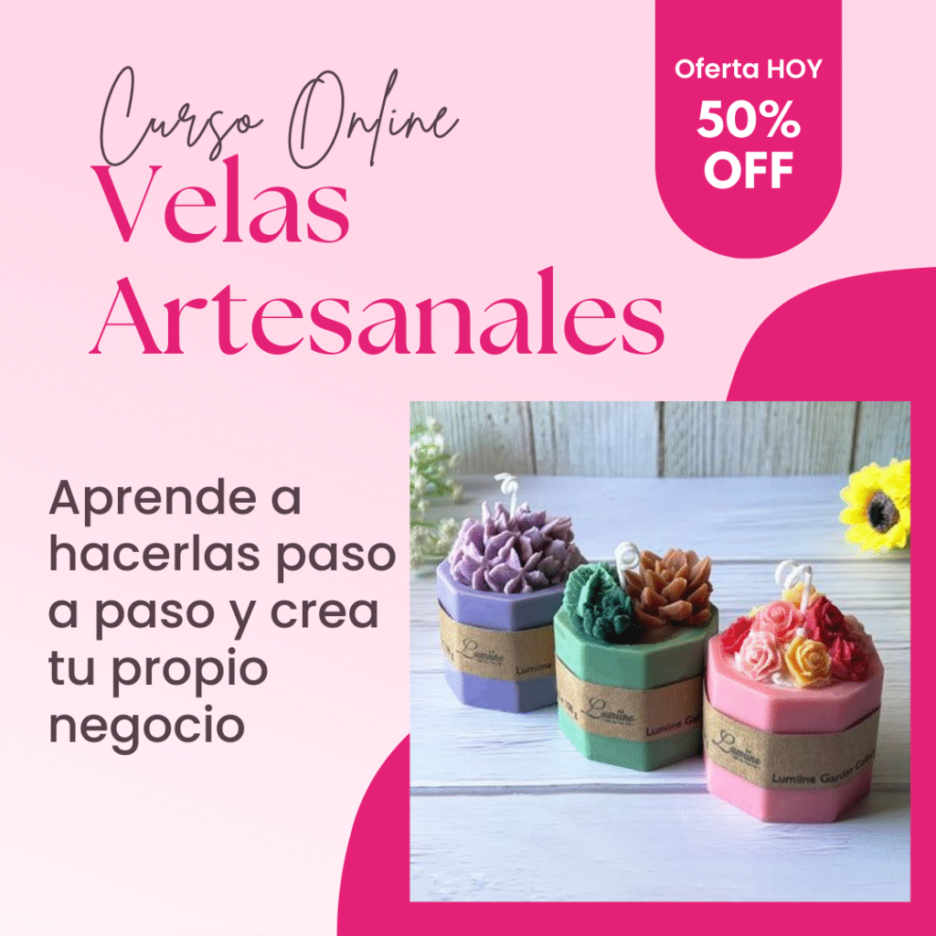 curso de velas artesanales