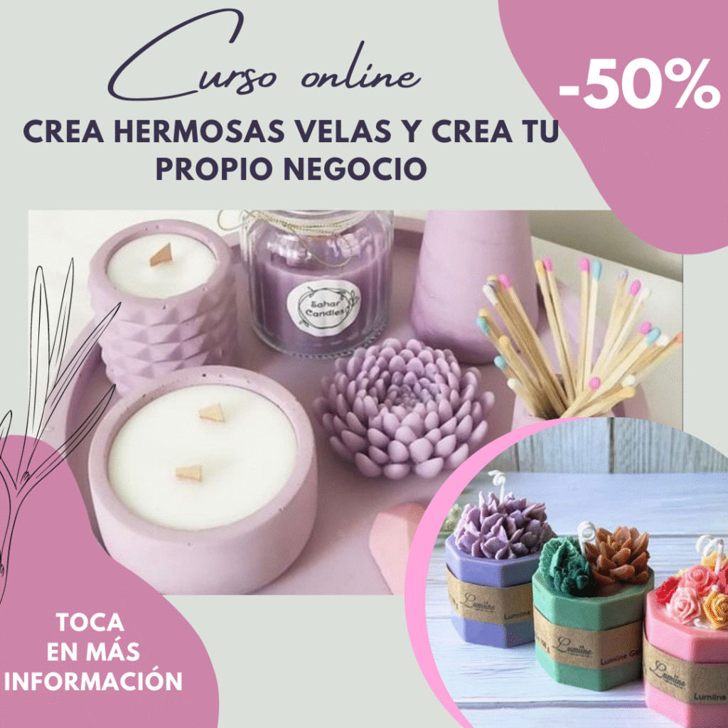 curso de velas artesanales